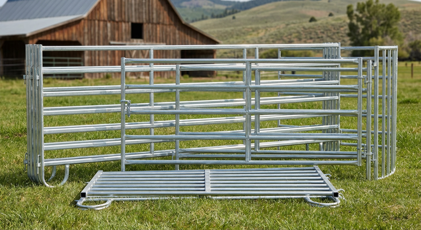 Steel Panels & Gates